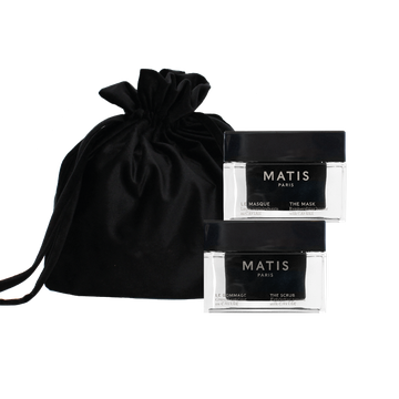 ROUTINE MATIS PEEL & MASK CAVIAR L'eccellenza del caviale francese incontra la potenza della lava vulcanica per una pelle levigata e radiosa - Matis Paris