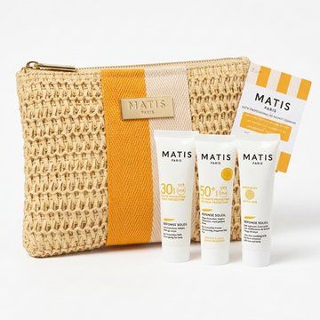 KIT VOYAGE SOLAIRE Le mini-size che non possono mancare in valigia! - Matis Paris