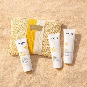 KIT VOYAGE SOLAIRE Le mini-size che non possono mancare in valigia! - Matis Paris