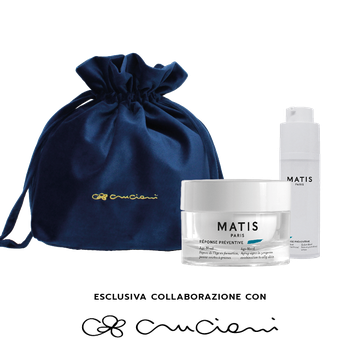 SAC BLUE PREVENTIVE PELLI MISTE - Matis Paris